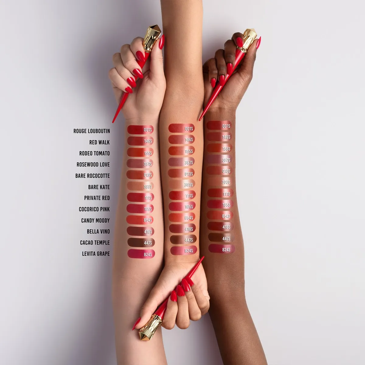 Christian Louboutin Rouge Stiletto Glossy Shine – Shine Lipstick – Bare Kate 303S - Beauty - alternate view 3